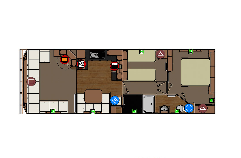 Willerby Countrystyle Floorplan