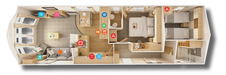 Willerby Winchester Floorplan