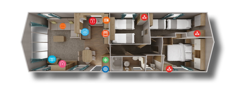 Willerby Avonmore Floorplan