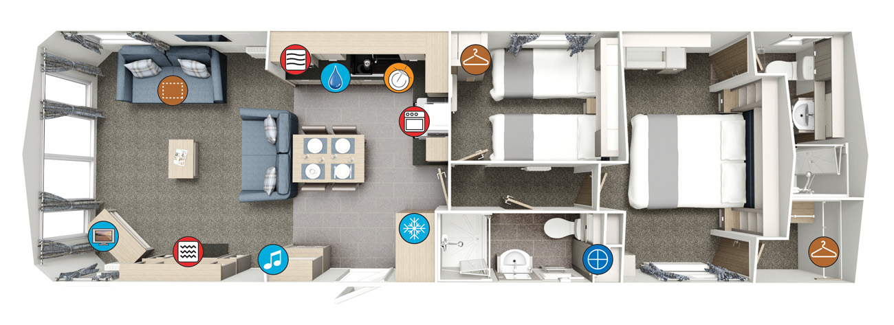 Willerby Sheraton Floorplan