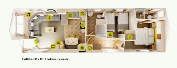 Willerby Castleton Floorplan