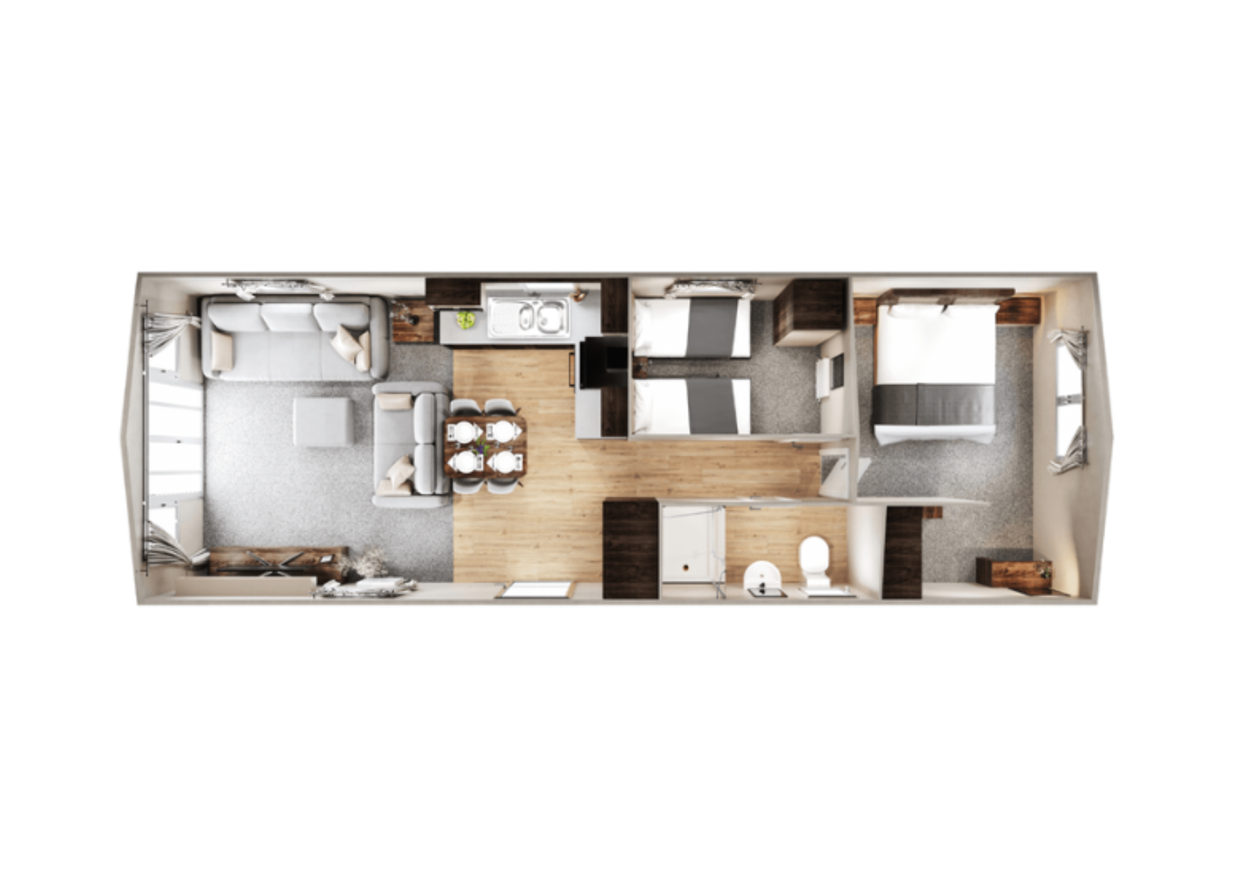 Willerby Parkstone Floorplan