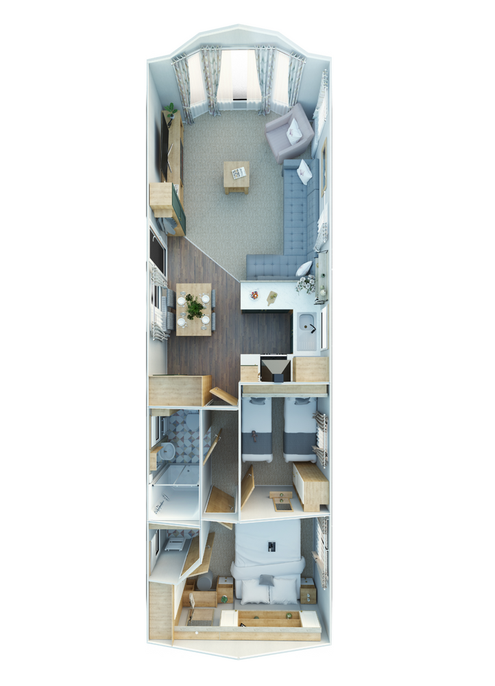 Willerby Sierra Floorplan