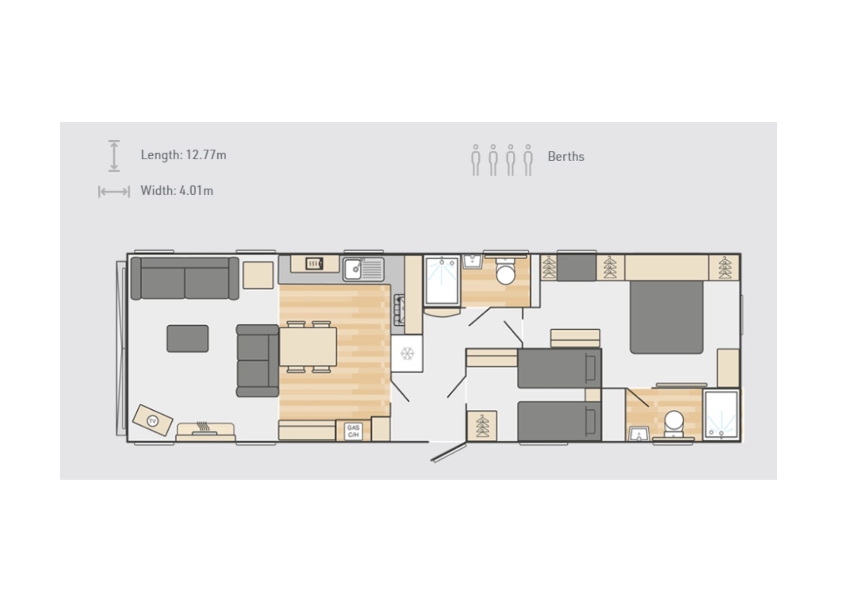 Swift Vendee Lodge Floorplan