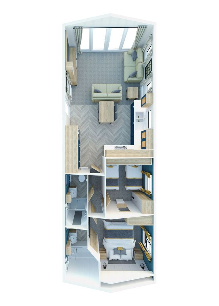 Willerby Gainsborough Lodge Floorplan