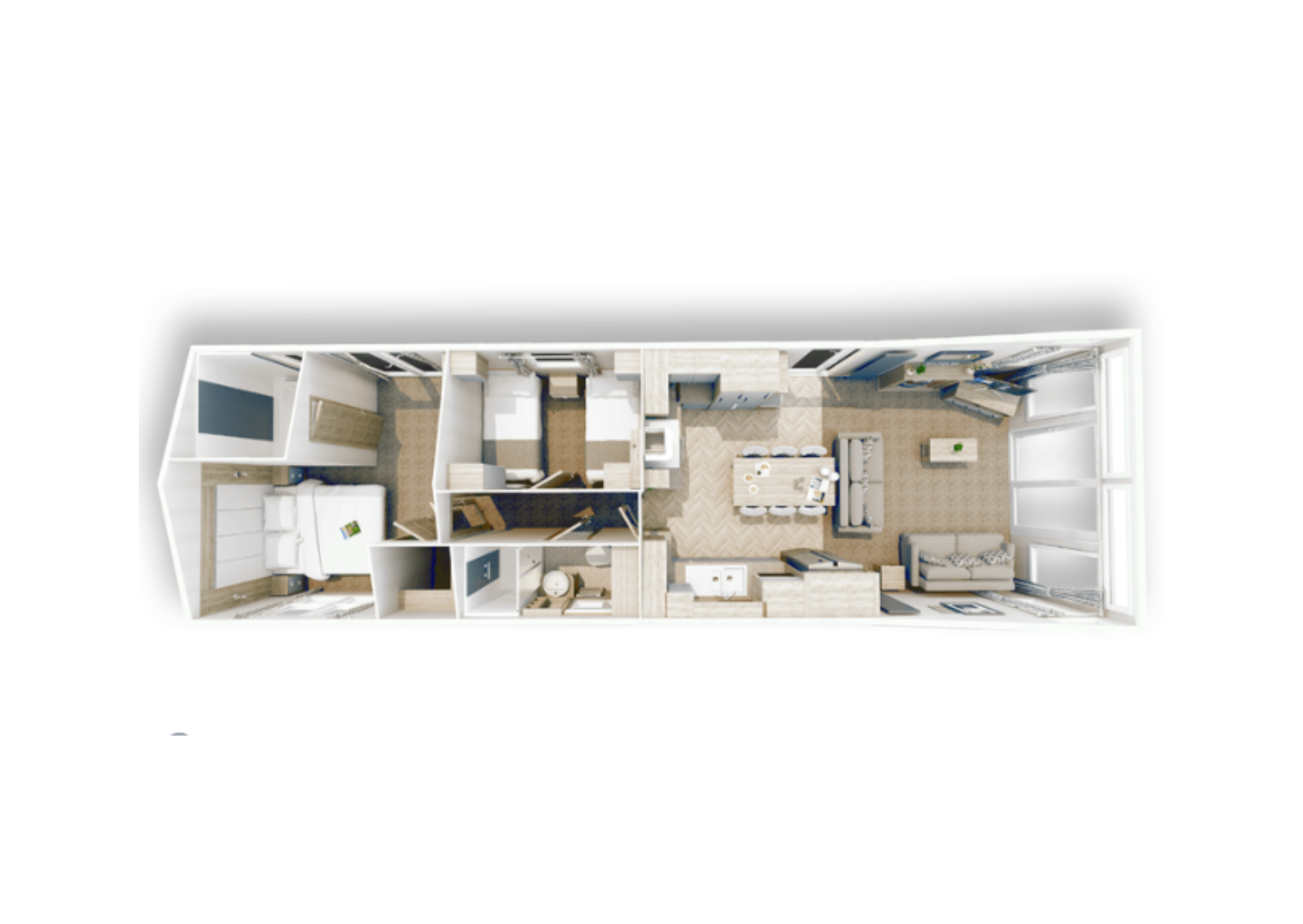 Willerby Vogue Classique Floorplan