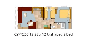 Europa Cypress U-Shape Floorplan